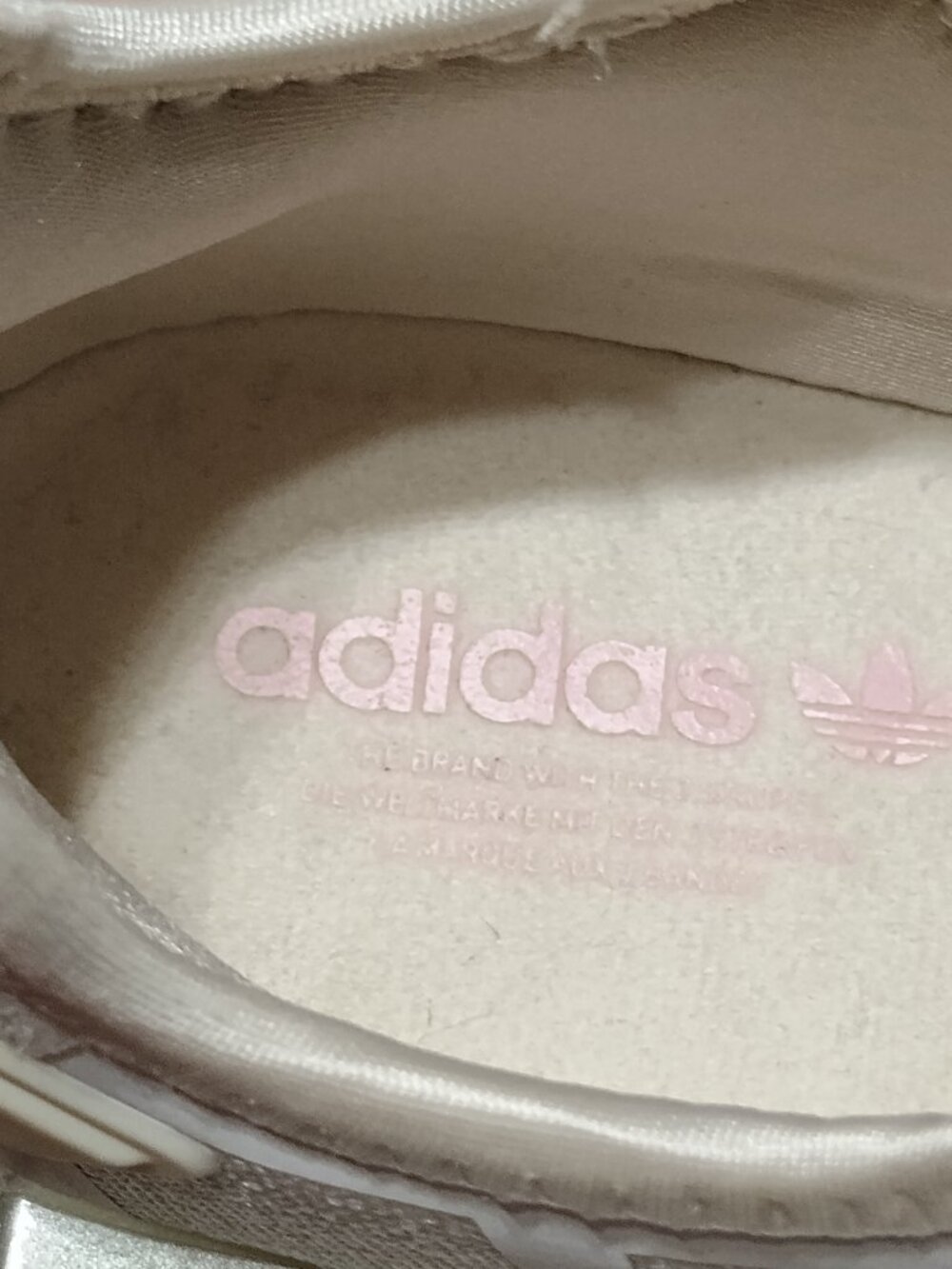Adidas Originals NMD_R1 White Cream Iridescent Boost Sneakers Shoes M 6.5 W 7.5 - Picture 10 of 10